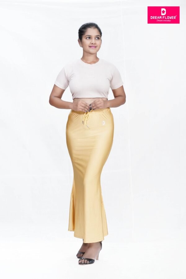 Shimmer Saree Shaper  - Gold - Image 2
