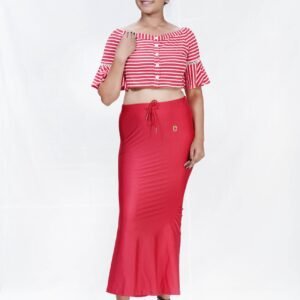 Shimmer Saree Shaper - Red