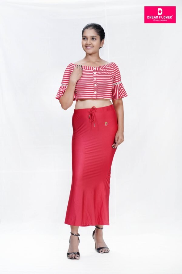 Shimmer Saree Shaper - Red